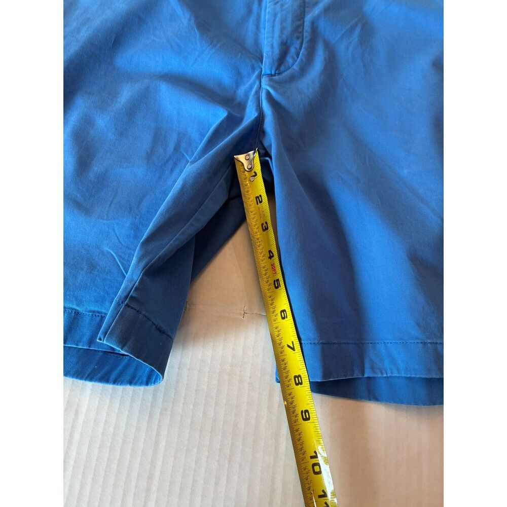 Vineyard Vines Breaker Shorts Mens 38 Blue Cotton Stretch Chino Preppy - Picture 2 of 8